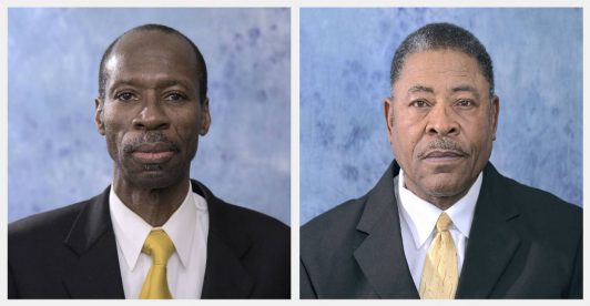 Deacons Jean Angrand and Leroy Elliot