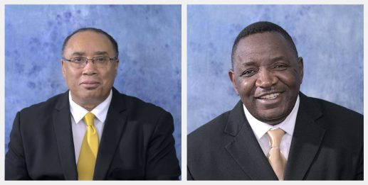 Deacons Phillip Hannon and Fallody Moonga