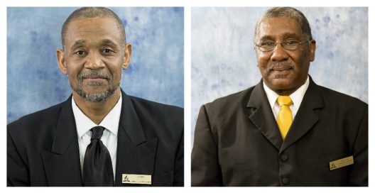 Deacons Louis Williams, Jr. and Charles Oates