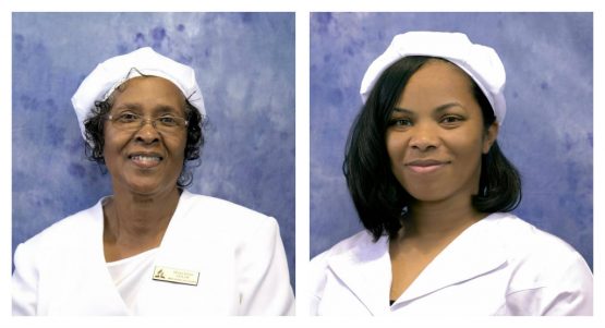 Deaconesses Elizabeth Taylor and Sophia Cornelius